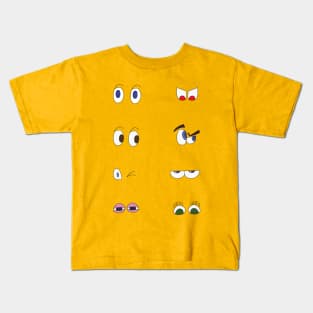 Eight Eyes Set Pack Kids T-Shirt